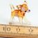 Deer Glass Mini in Glass Figurines Miniature Figurines category