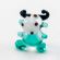 Glass Cow Tiny Figurine in Glass Figurines Miniature Figurines category