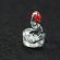 Transparent Swan Mini Figurine in Glass Figurines Miniature Figurines category