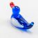 Blue Ducky Glass Figurine in Glass Figurines Miniature Figurines category