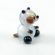 Glass Panda Miniature in Glass Figurines Miniature Figurines category