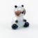 Glass Panda Miniature in Glass Figurines Miniature Figurines category