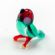 Blown Glass Parrot Mini in Glass Figurines Miniature Figurines category