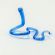 Glass Snake Mini Figurine in Glass Figurines Miniature Figurines category