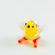 Tiny Glass Chicken in Glass Figurines Miniature Figurines category