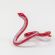 Glass Red Snake in Glass Figurines Miniature Figurines category