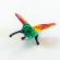 Tiny Glass Hummingbird in Glass Figurines Miniature Figurines category