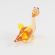 Glass Beige Dragon in Glass Figurines Miniature Figurines category