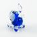 Blue Dunkey Mini Figurine in Glass Figurines Miniature Figurines category