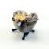 Sparrow Glass Miniature in Glass Figurines Miniature Figurines category