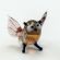 Brown Owl Glass Mini Figurine in Glass Figurines Miniature Figurines category