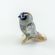 Brown Owl Glass Figurine in Glass Figurines Miniature Figurines category