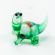 Dinosaur Mini Figurine in Glass Figurines Miniature Figurines category