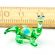 Dinosaur Mini Figurine in Glass Figurines Miniature Figurines category