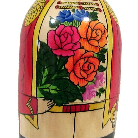 Semionovo style bottle holder