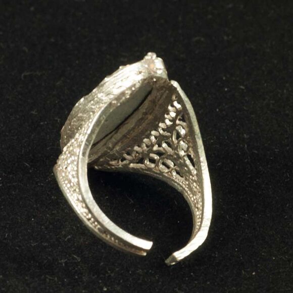 Enamel Ring Anastasia in Finift Jewelry Enamel Rings category