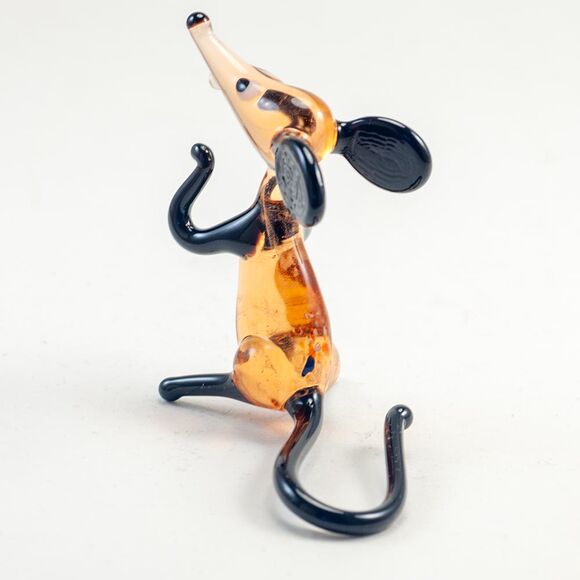 Brown Mouse in Glass Figurines Wild  Animals category