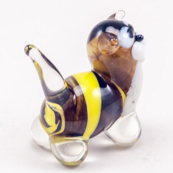 Glass Little Cat Figurine in Glass Figurines Cats category