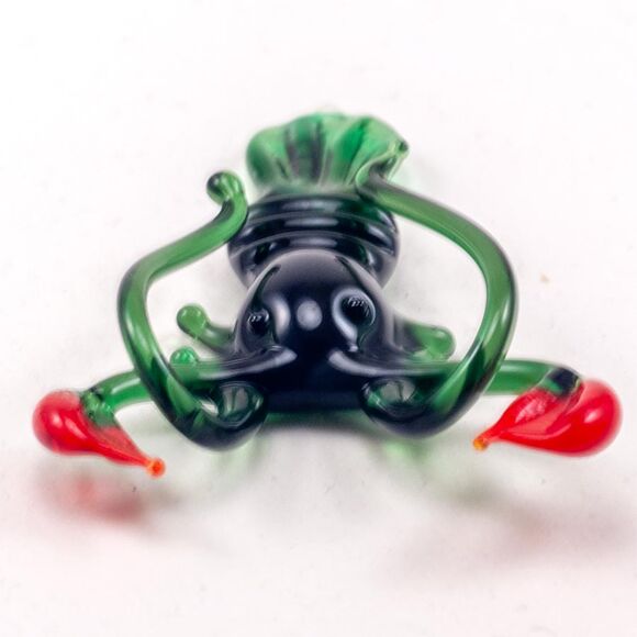 Green Crayfish Figurine in Glass Figurines Sea Life Creatures category