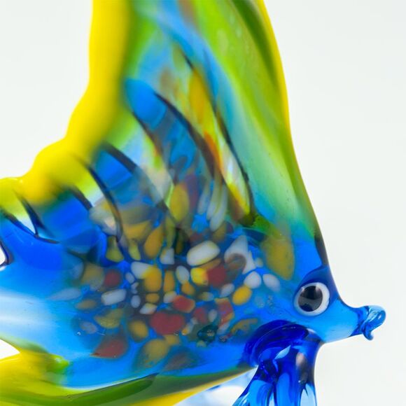 Blue Sailfish Figurine in Glass Figurines Sea Life Creatures category