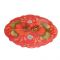Two Flowers on Red in Zhostovo Jewelry Zhostovo Brooches category
