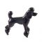 Glass Black Poodle in Glass Figurines Dogs category
