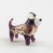 Glass Little Basset Hound in Glass Figurines Miniature Figurines category