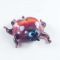Glass Ladybird Figurine Red Color in Glass Figurines Insects category