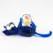 Blue Cat with Ball in Glass Figurines Cats category