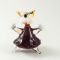 Little Fox in  Red Dress in Glass Figurines Wild  Animals category