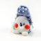 Bright Blue Hedgehog Figurine in Glass Figurines Wild  Animals category