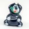 Glass Sitting Fat Cat in Glass Figurines Cats category