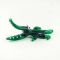 Green Crocodile Glass Figure in Glass Figurines Reptiles category