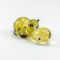 Beige Glass Hippo in Glass Figurines Wild  Animals category