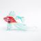 Blown Glass Fish Telescope in Glass Figurines Sea Life Creatures category