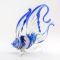 Glass Figurine Fish with Blue Fin in Glass Figurines Sea Life Creatures category