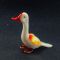 White Goose in Glass Figurines Birds category
