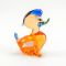 Glass Duck Figure in Glass Figurines Birds category