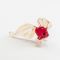 Glass Small Red Fish in Glass Figurines Miniature Figurines category