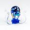 Glass Blue Octopus in Glass Figurines Sea Life Creatures category