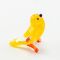 Yellow Canary Mini Figurine in Glass Figurines Miniature Figurines category