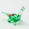 Dinosaur Mini Figurine in Glass Figurines Miniature Figurines category