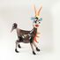 Handsome Glass Goat in Glass Figurines Farm Animals category