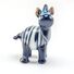 Glass Black Zebra Figurine in Glass Figurines Wild  Animals category