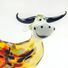 Cow Beige Glass Figurine in Glass Figurines Farm Animals category