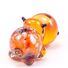 Beige Glass Hippo in Glass Figurines Wild  Animals category