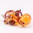 Beige Glass Hippo in Glass Figurines Wild  Animals category