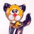 Glass Cat Figurine in Glass Figurines Cats category