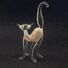 White Glass Cat Figure in Glass Figurines Cats category