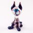 Glass Siamese Cat with Black Ears in Glass Figurines Cats category